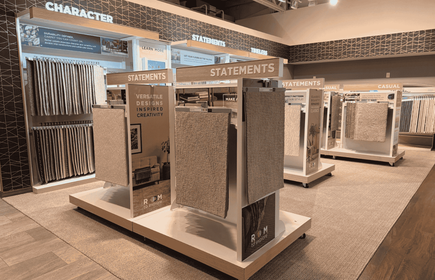 Carpet Display Showroom